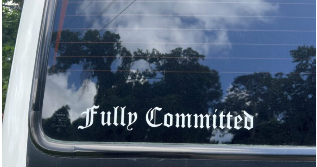 bumper sticker