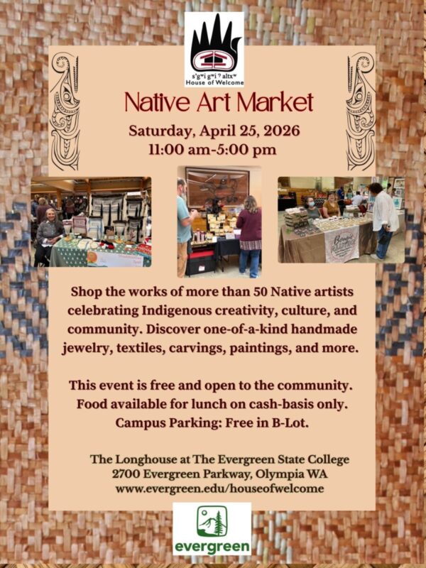 Native Art Market Flyer Image