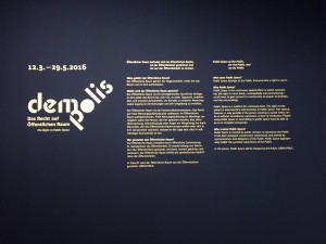 DEMO:POLIS – Art in Public Space or Publicness as Art?