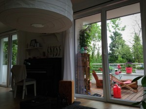 Arrival at David and Lisa’s in Mülheim
