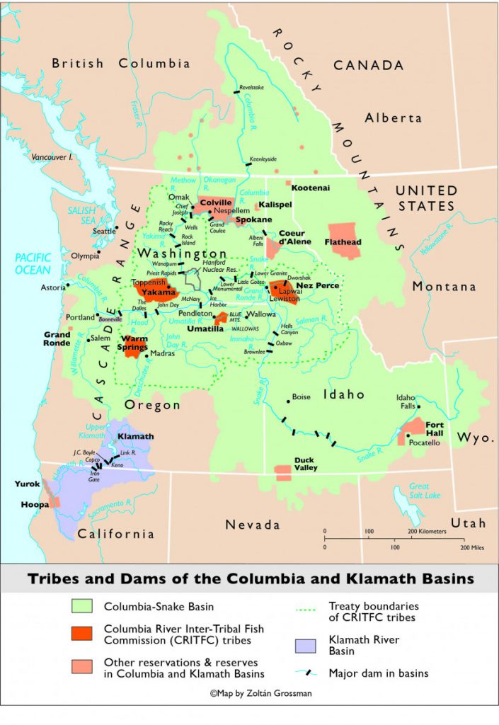 Maps – Removing Barriers: Restoring Salmon Watersheds through Tribal ...